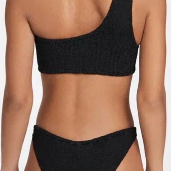 Hunza G Navy Nancy One Shoulder Bikini $230 - Picture 2 of 5